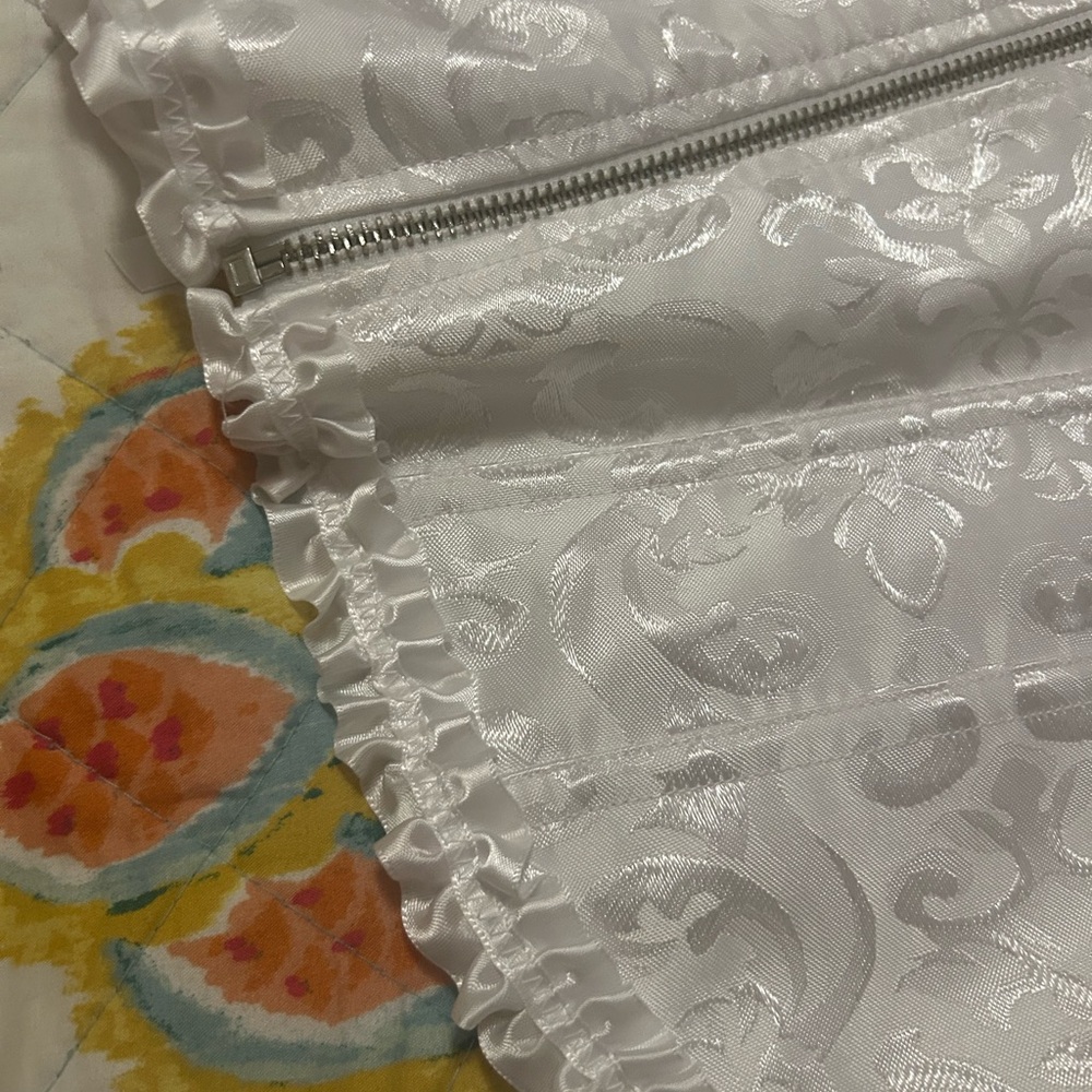 Spirit White Floral Corset - Picture 7 of 8